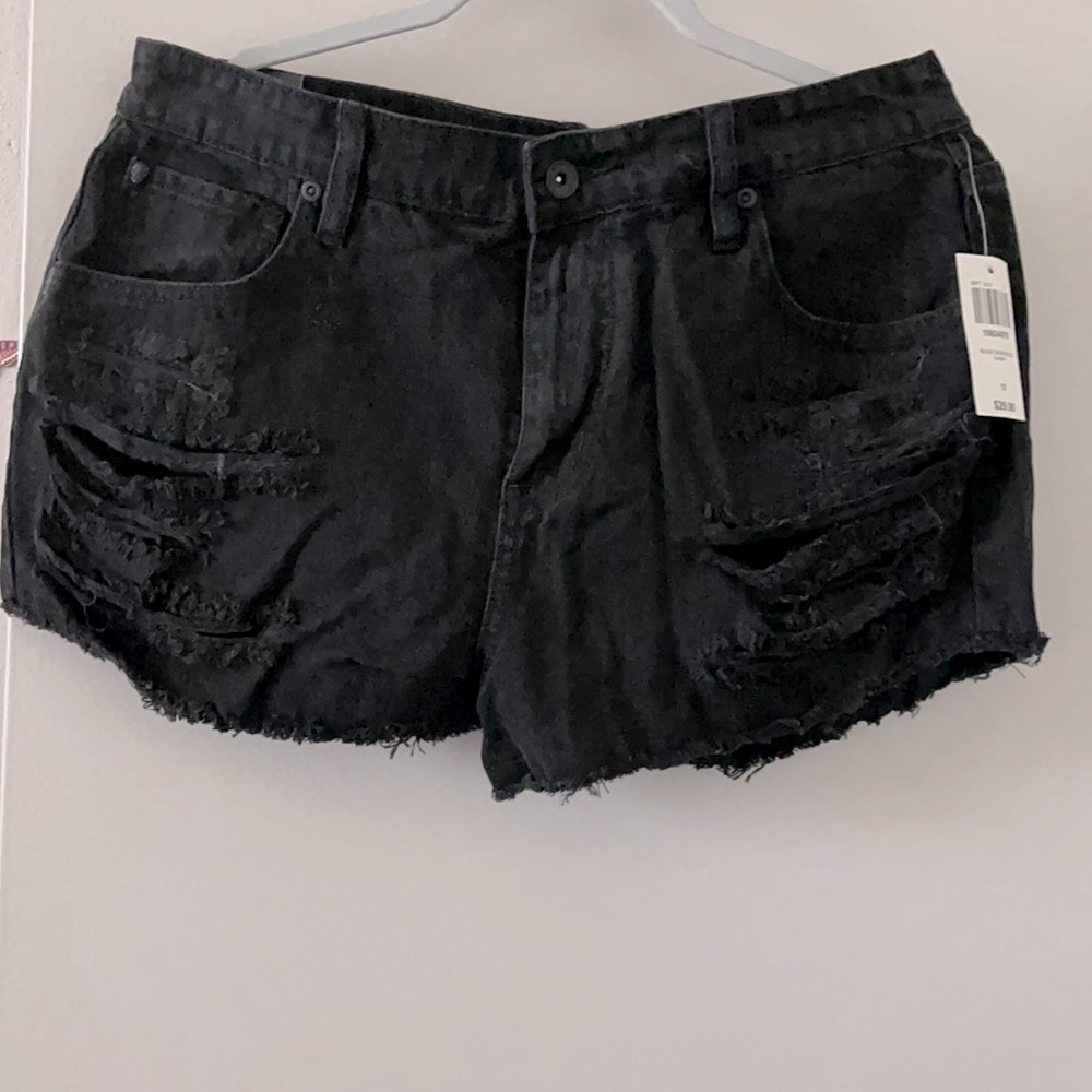 Distressed denim Shorts